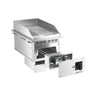 El stegeplade - 4,5 kW - Rillet (297x484 mm)