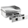 El stegeplade - 9 kW - Glat - stegeflade: 744x484 mm