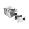 Frituregryde - 13 liter - 12,0 kW - manuel betjening - med aftapningshane