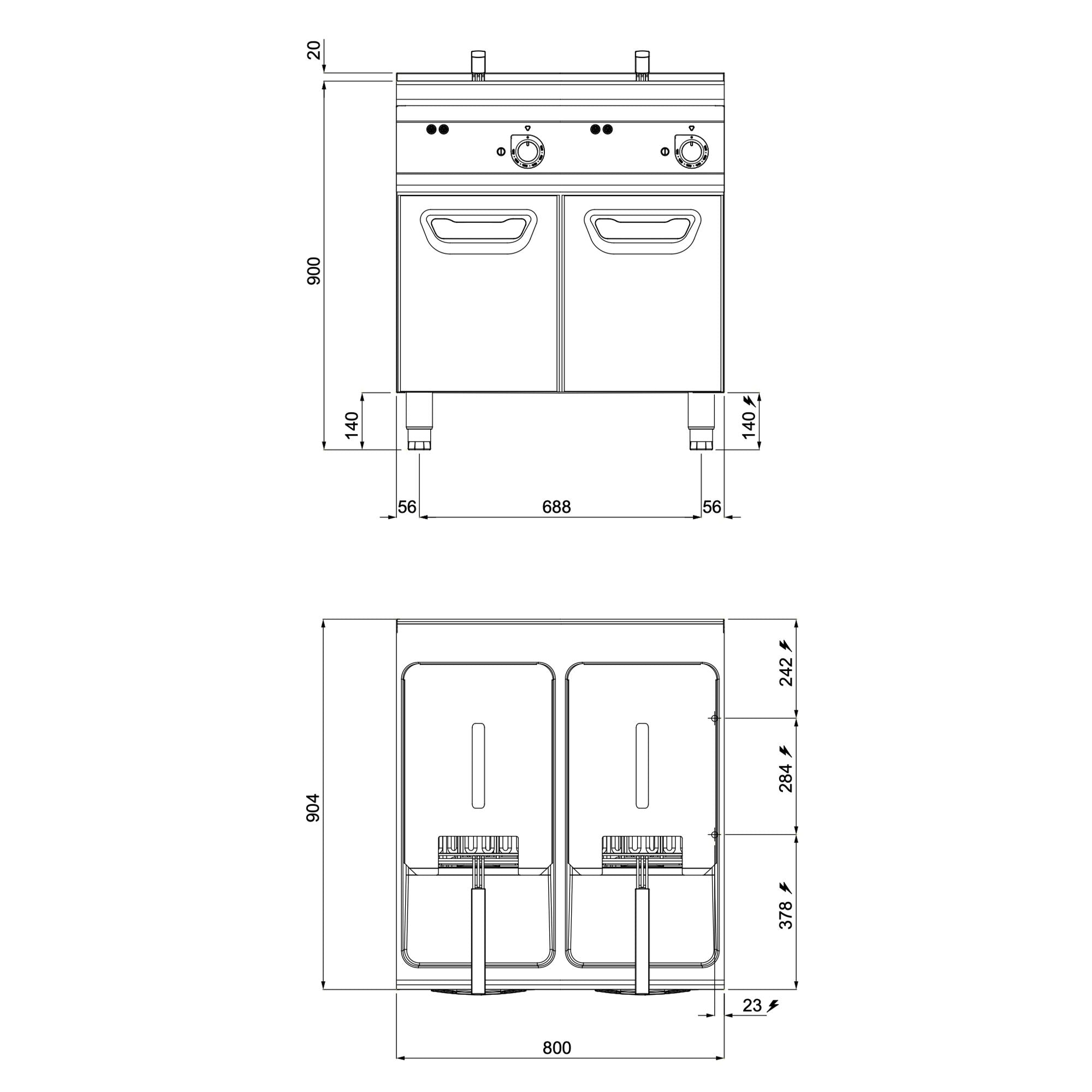 EFB899-22+22_drawing