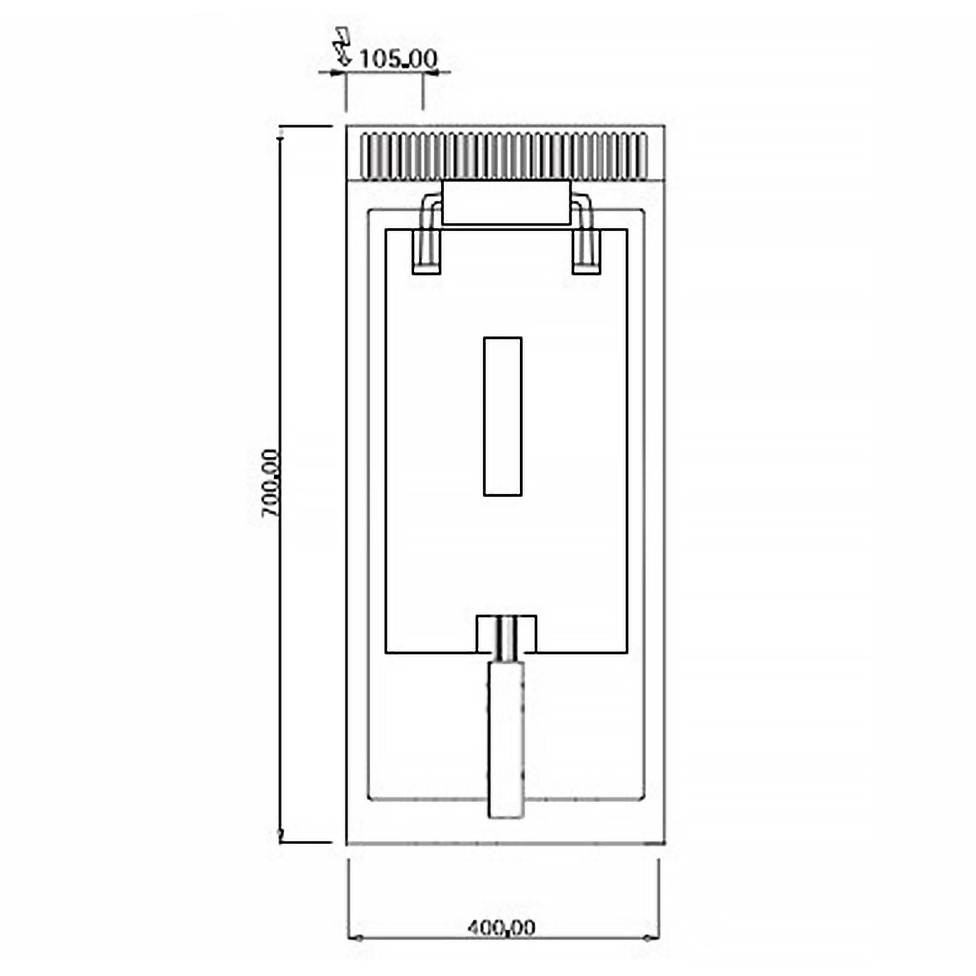 Elektrisk friture - 10 liter (9 kW) - inkl. Underskab med 1 dør