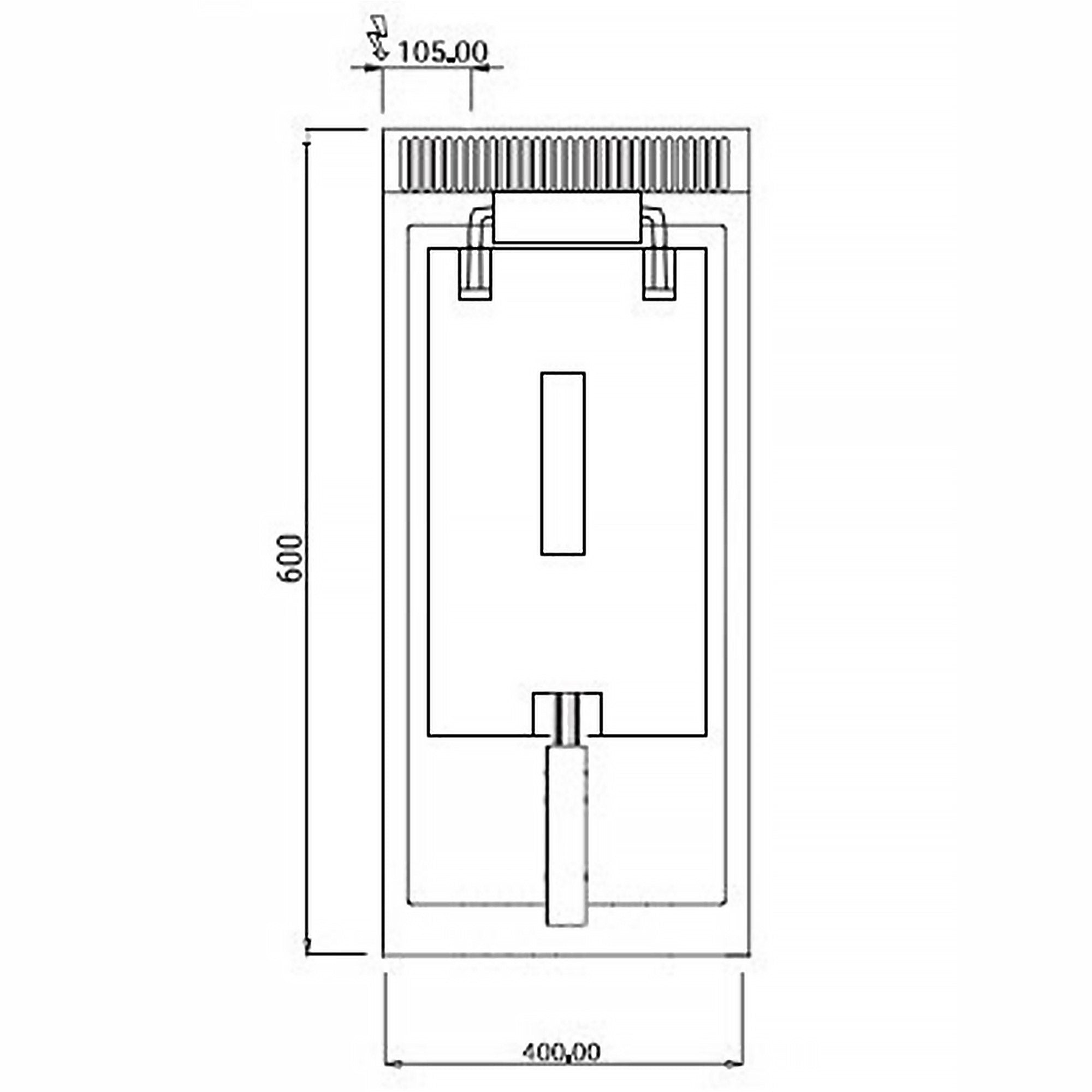 Elektrisk friture - 10 liter (9 kW) - inkl. Underskab med 1 dør