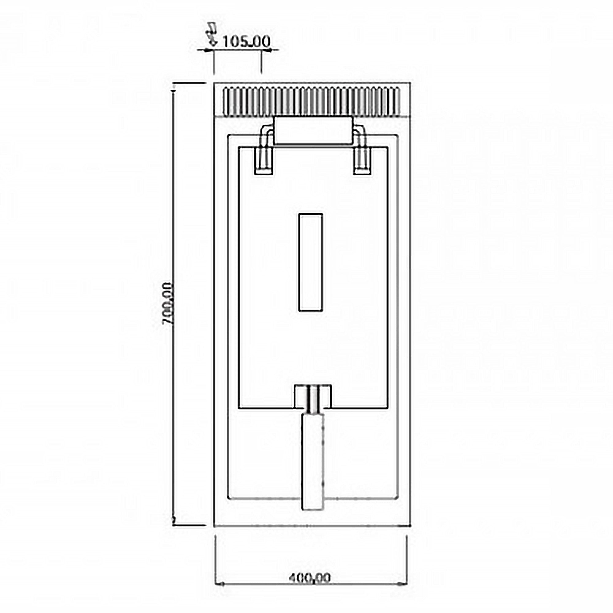 Elektrisk frituregryde - 10 liter (9 kW) - inkl. sokkel med 1 dør