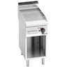 El stegeplade - 4,8 kW - Glat - inkl. understel