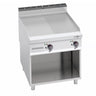 El stegeplade - 11,4 kW - Glat/rillet (1/2–1/2) - stegeflade: 796x667 mm - inkl. understel