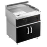 Elektrisk stegeplade - Glat og Rillet (8 kW) - inkl understel
