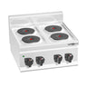 Elektrisk komfur 4 runde plader (8 kW)