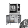 Kombidamper - Touch - 4x GN 1/1 - med grillfunktion og fedtopsamlingssystem