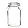 (6 stk.) Bormioli Rocco syltekrukke - DUBLIN - 1,5 Liter - med svingtop