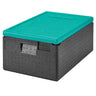 CAMBRO | CAM GOBOX® - Toploader - GN 1/1 - Sort - Grønt låg