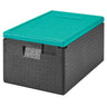 CAMBRO | CAM GOBOX® - Toploader - GN 1/1 - Sort - Grønt låg