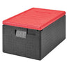 CAMBRO | CAM GOBOX® - Toploader - GN 1/1 - Sort - Rødt låg