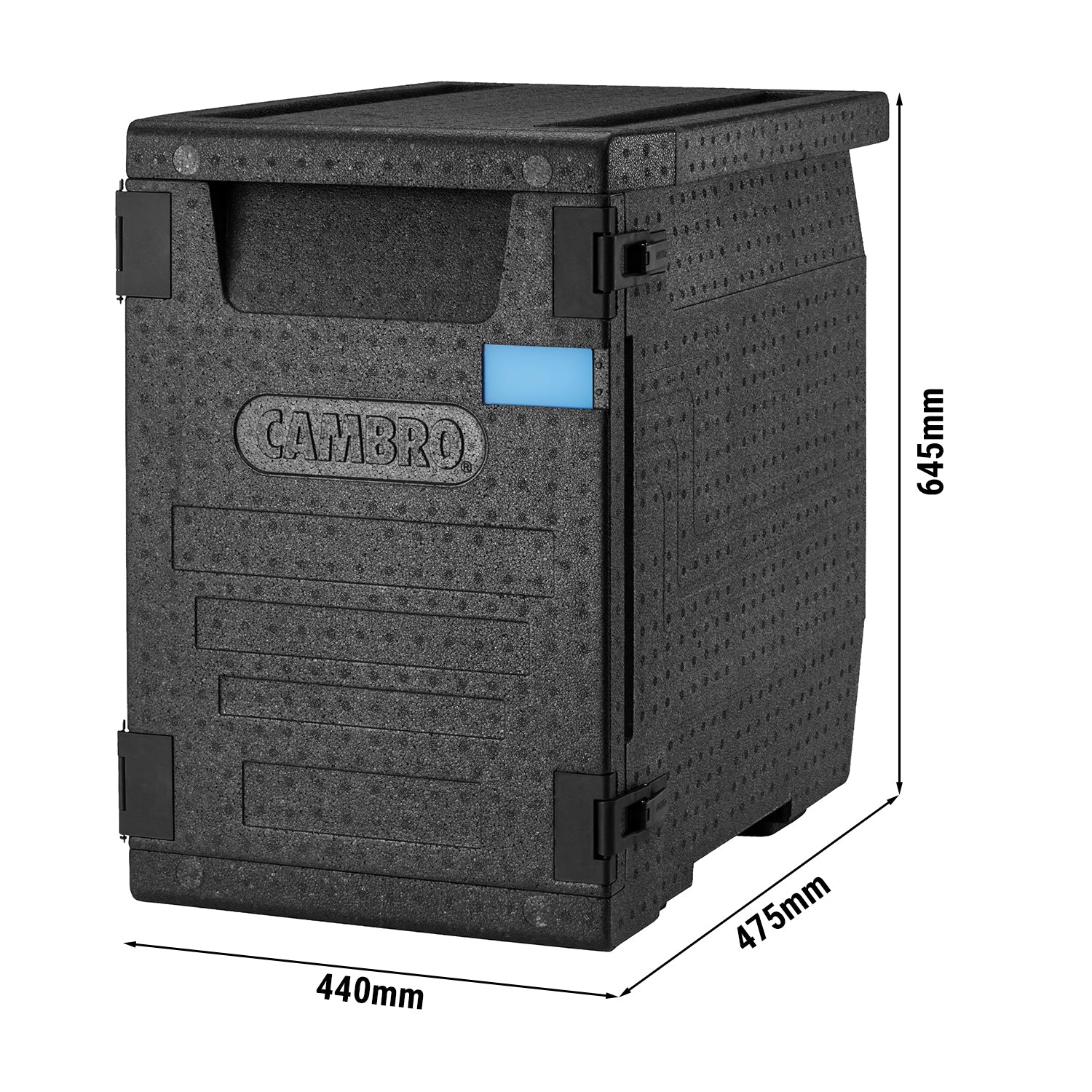 CAMBRO | CAM GOBOX® Frontlæsser GN 1/1 - sort