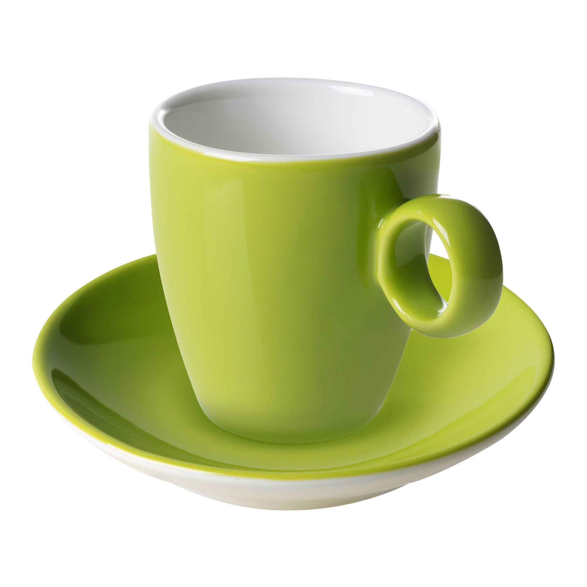 (6 stk.) BART COLOUR CAFE - Espressokop - 65 ml - Lime