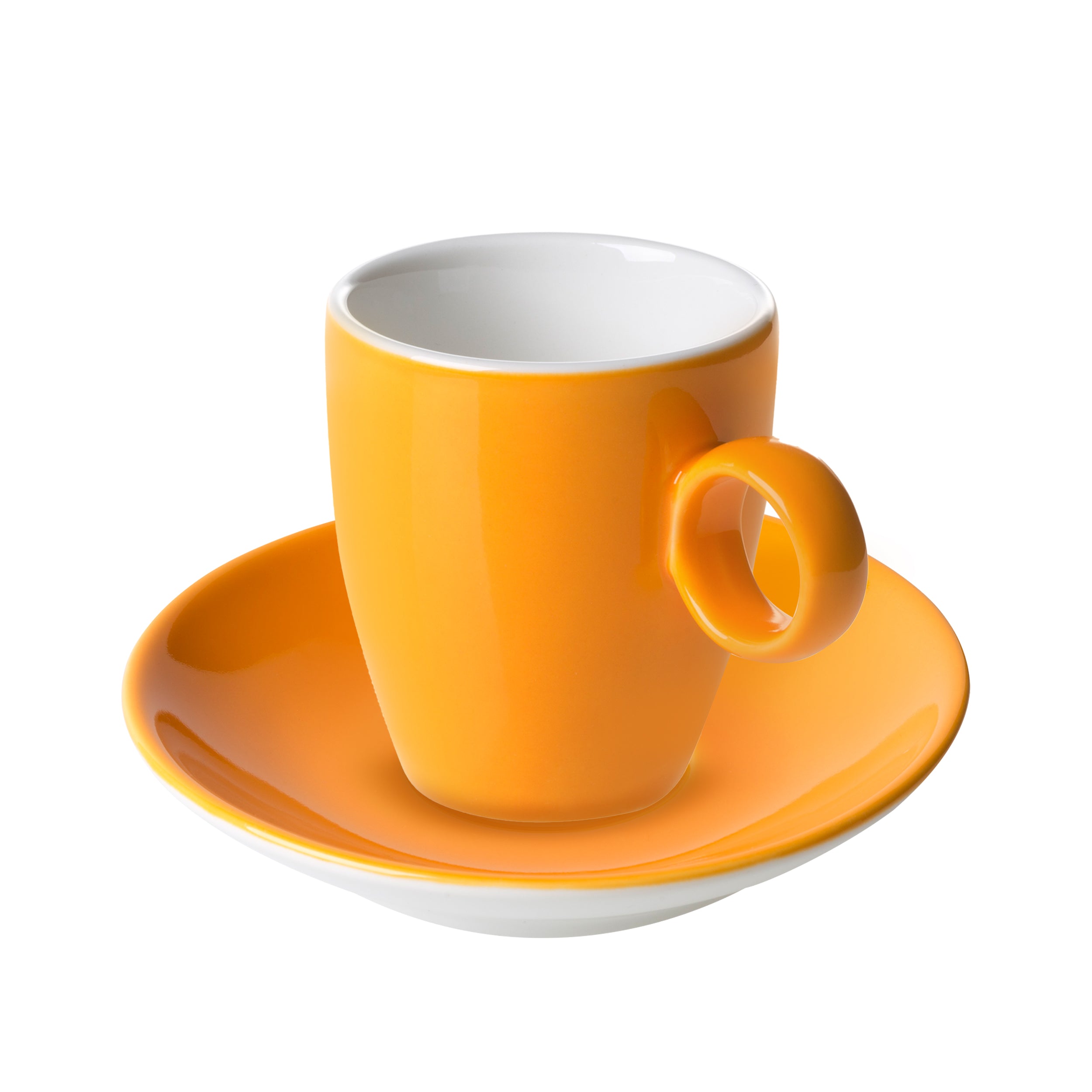 (6 stk.) BART COLOUR CAFE - Espressokop - 65 ml - Orange