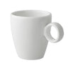 (6 stk.) Bart – espressokop – 6,5 cl – elfensbenshvid – med stabelbar