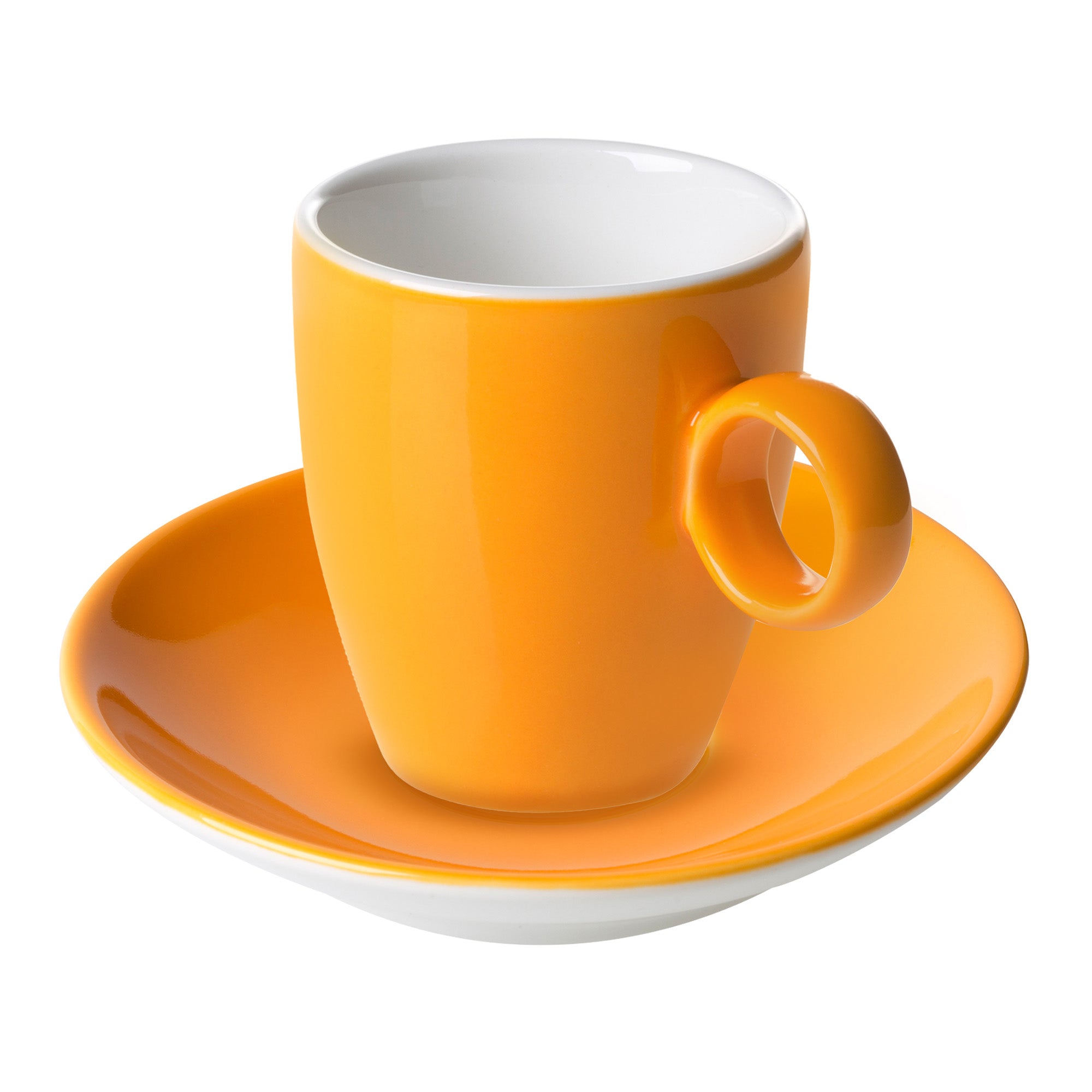 (6 stk.) BART COLOUR CAFE - Espressotallerken - Ø 110mm - Orange