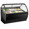 NOLAN isdisk - 1736mm - konvektion - til 18x 5 liters isbeholdere - sort