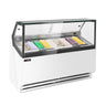 THEO isdisk - 1771mm - konvektion - til 9x 5 Liters isbeholdere - hvid