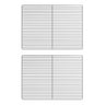 (2 stk.) Bærerist i rustfrit stål - til flasker - GN 2/1 - 530x650 mm - passer til serien GN 2/1 (glas-køleskabe)