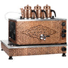 Tekedel i kobber - 870 mm - 33 Liter