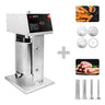 Elektrisk pølsestopper & churro-maskine - 20 Liter - 180 watt - rustfrit stål - inkl. 3 pølsestoppere & 3 churro-tilbehør