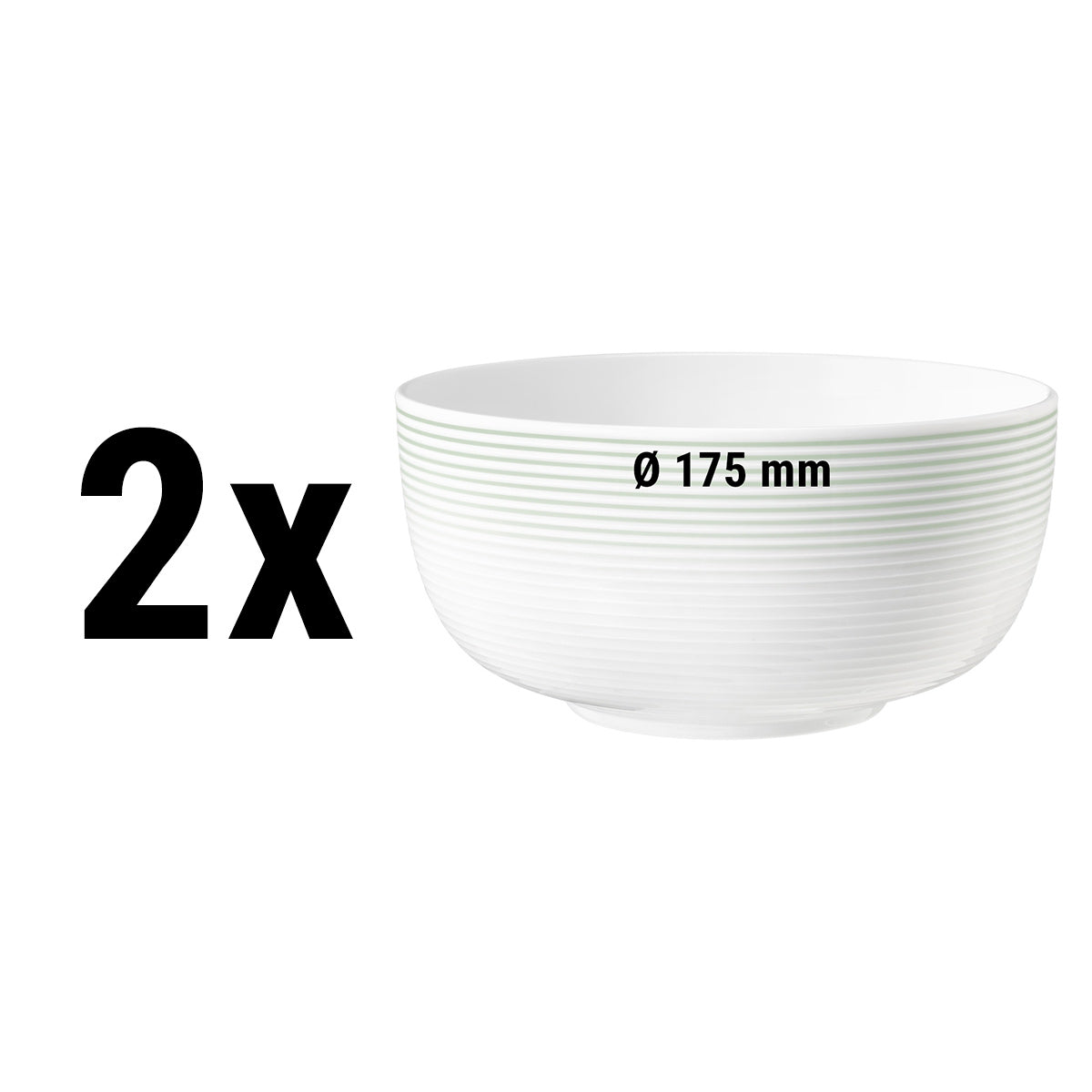 (2 stk.) Seltmann Weiden - Madskål - Ø 17,5 cm