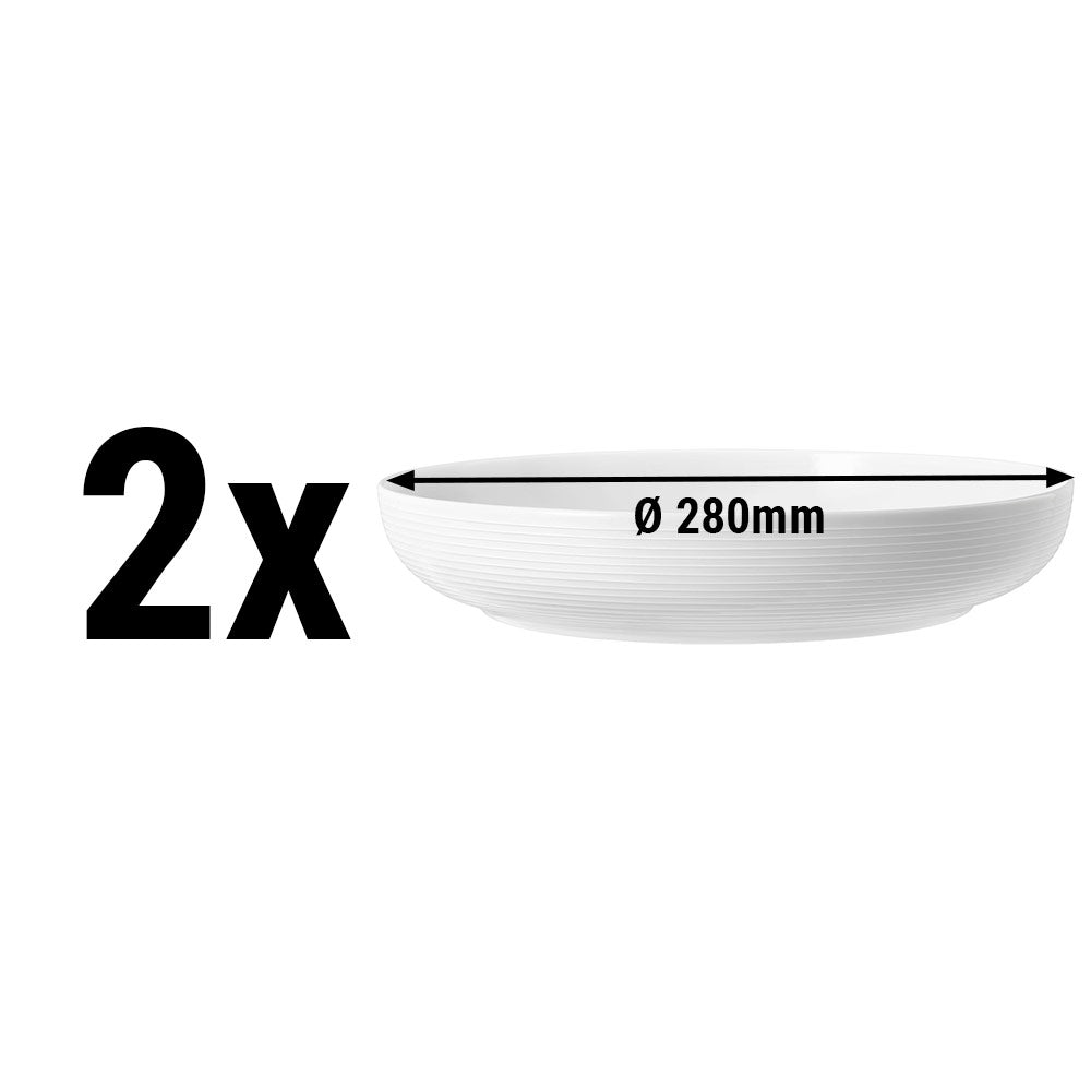 (2 stk.) Seltmann Weiden - Madskål - Ø 28 cm