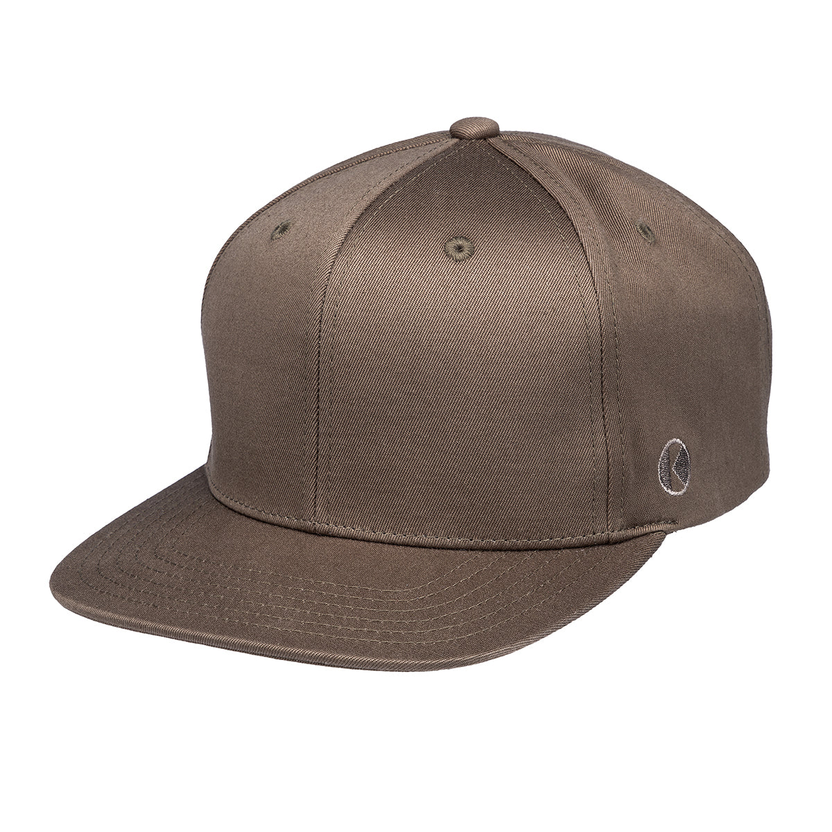 (5 stk) Flat cap klassisk - Chokolade