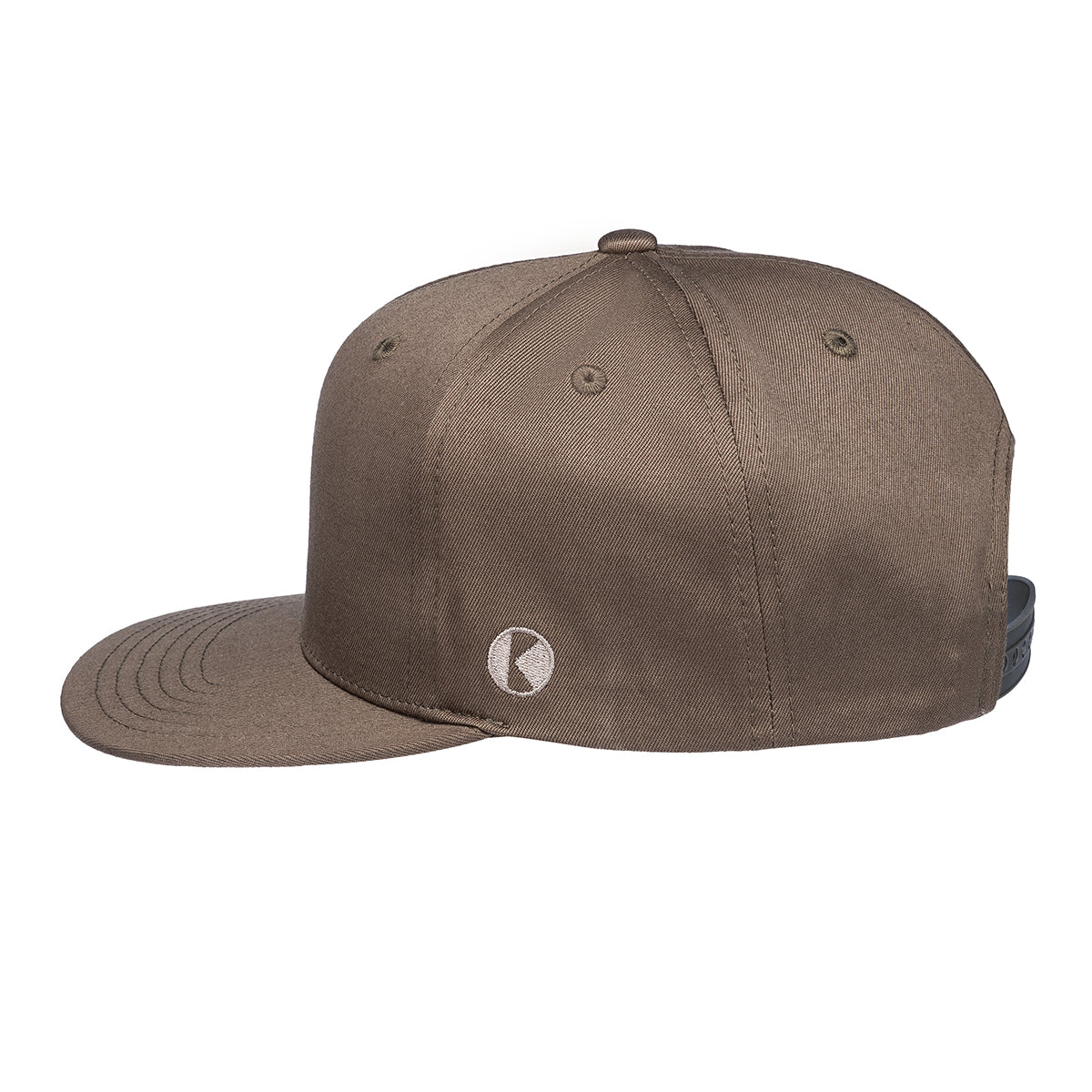 (5 stk) Flat cap klassisk - Chokolade