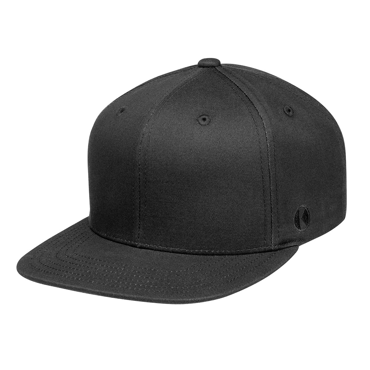 (5 stk) Flat cap klassisk - Sort