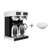 Filterkaffemaskine - 2x 2 Liter - 3,8 kW - inkl. 2x termokande