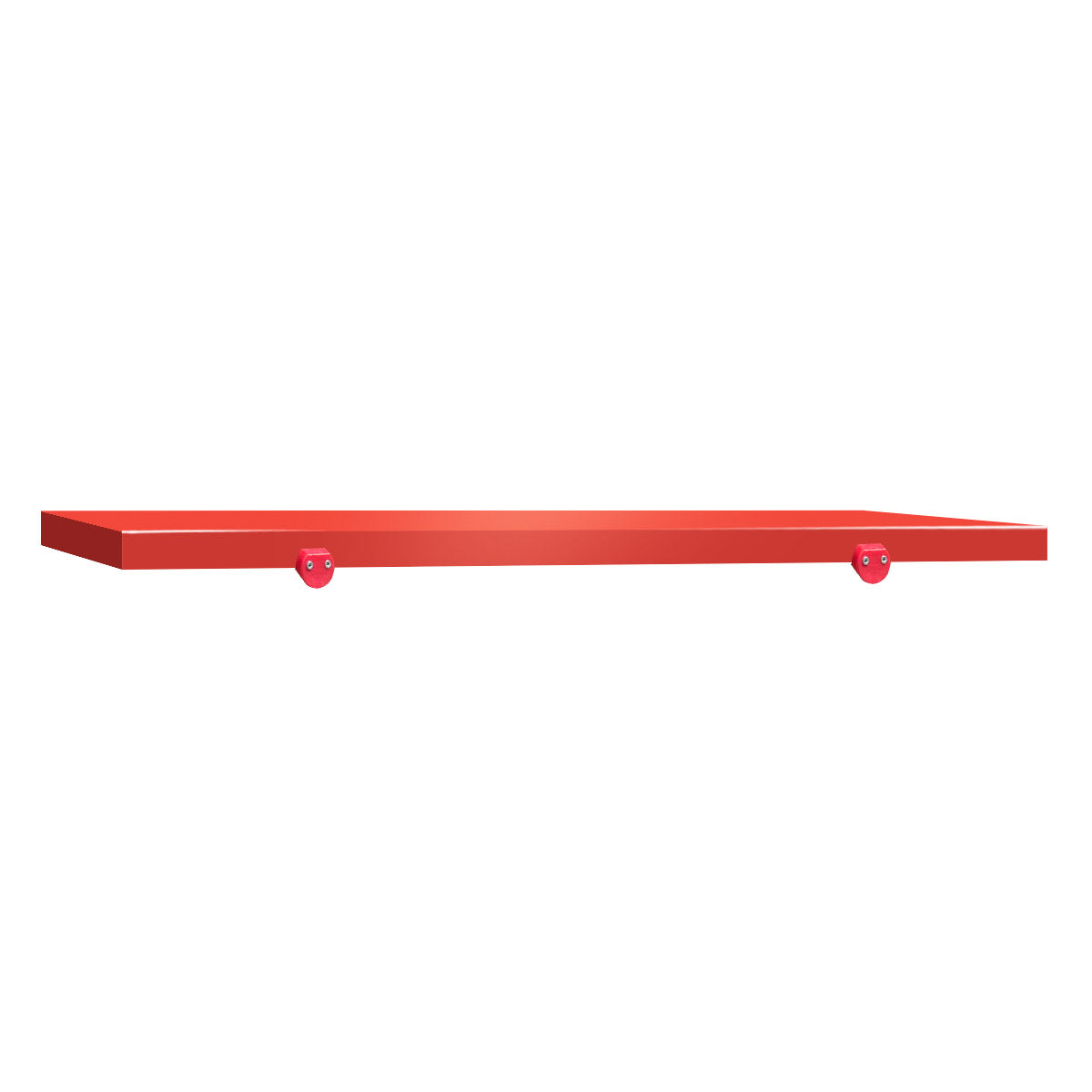 Skærebræt til kødforarbejdningsbord - 160 x 60 cm - rød