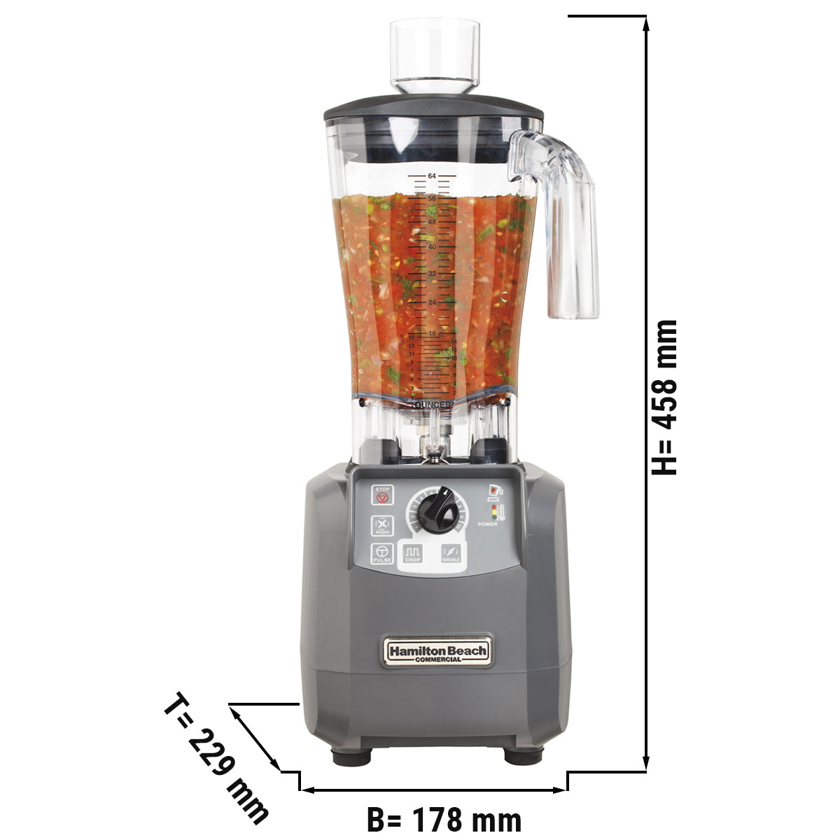 Hamilton Beach Matblender EXPEDITOR - 1,4 Liter - 750 Watt