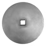 Kødplade til döner-spyd - 120x120x10 mm - rustfrit stål - passer til DUI6R, DUI8R, DUI10R