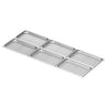 (6 stk.) GN-kantine i rustfrit stål GN 1/1 - Dybde: 20 mm