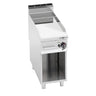 Gas stegeplade - 10 kW - Glat - stegeflade: 395x500 mm - inkl. understel