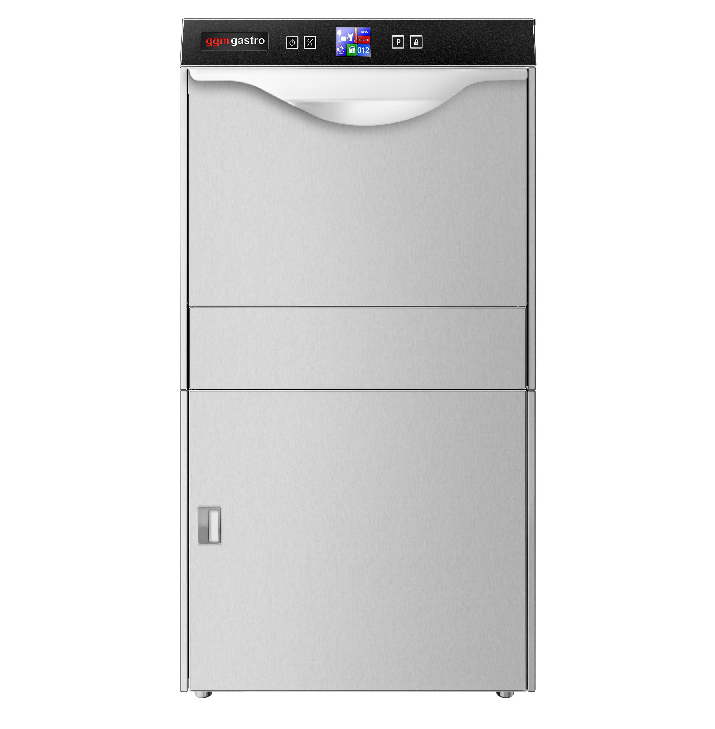 Opvaskemaskine - Digital - 3,55 kW - med vaskemiddel, afspændingsmiddel og ludpumpe
