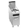 Gasfryser - 20 Liter - 17,5 kW - med oliefiltrering