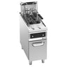 Gasfryser - 20 Liter - 17,5 kW - med oliefiltrering og automatisk kurveløft