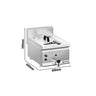 Gasfriture - 8 liter - 6 kW - med aftapningshane