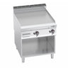 Gas stegeplade - 20 kW - Glat - stegeflade: 796x667 mm - inkl. understel