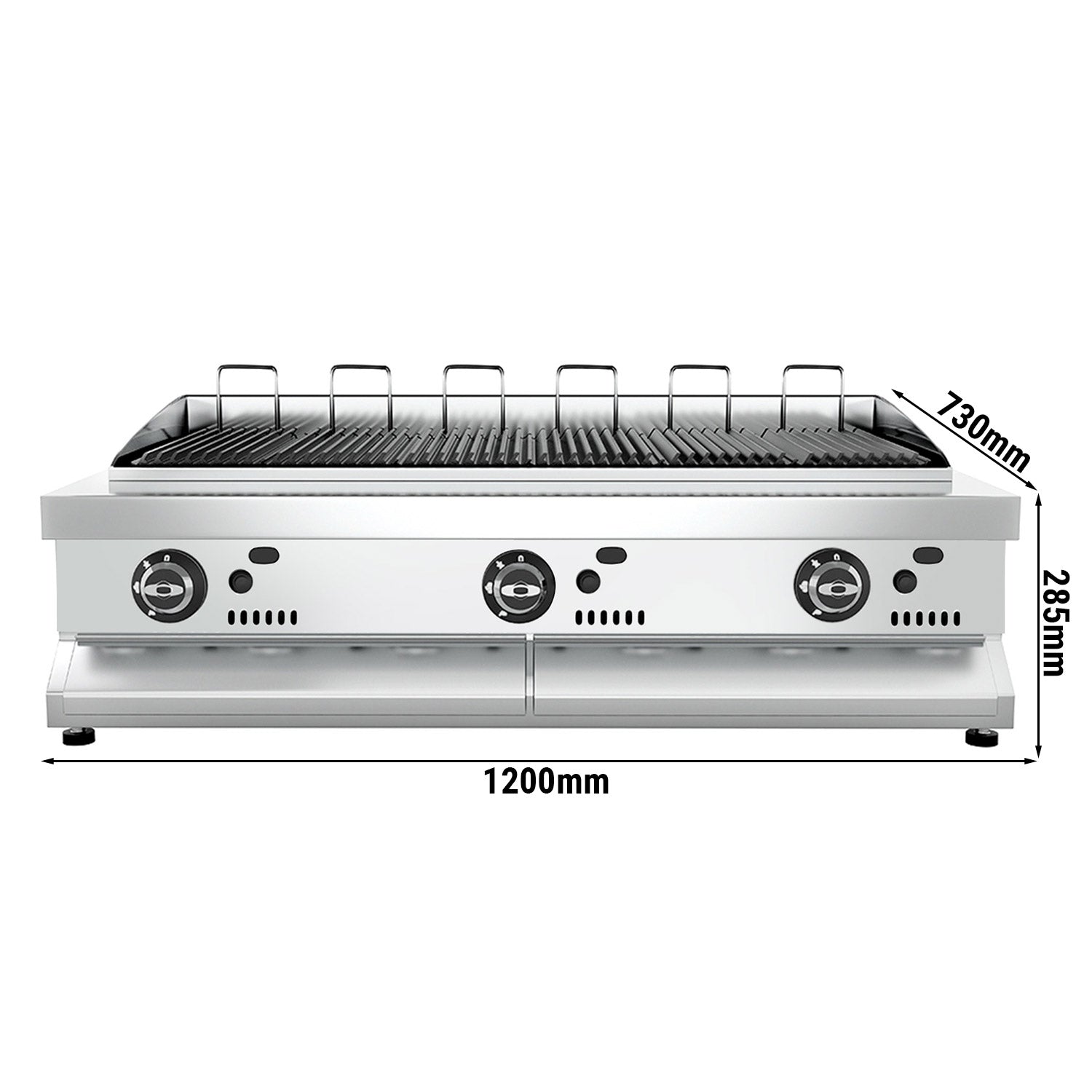 Gasgrill 1,2m - 15,6 kW