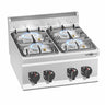 Gaskogebord 4 Brænder (19 kW) med pilot flamme