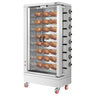 Gasgrill til kyllinger ECO - 51,73 kW - med 8 spyd til 48 kyllinger