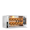 Gas-kyllingegrill med the 2x spyd 10x kyllinger