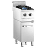 Gaskogebord - 2 Brænder - 6 kW - inkl. underskab