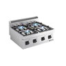 Gaskomfur - MARIO 700 - 800x700x430 mm - 23,0 kW - 4 blus