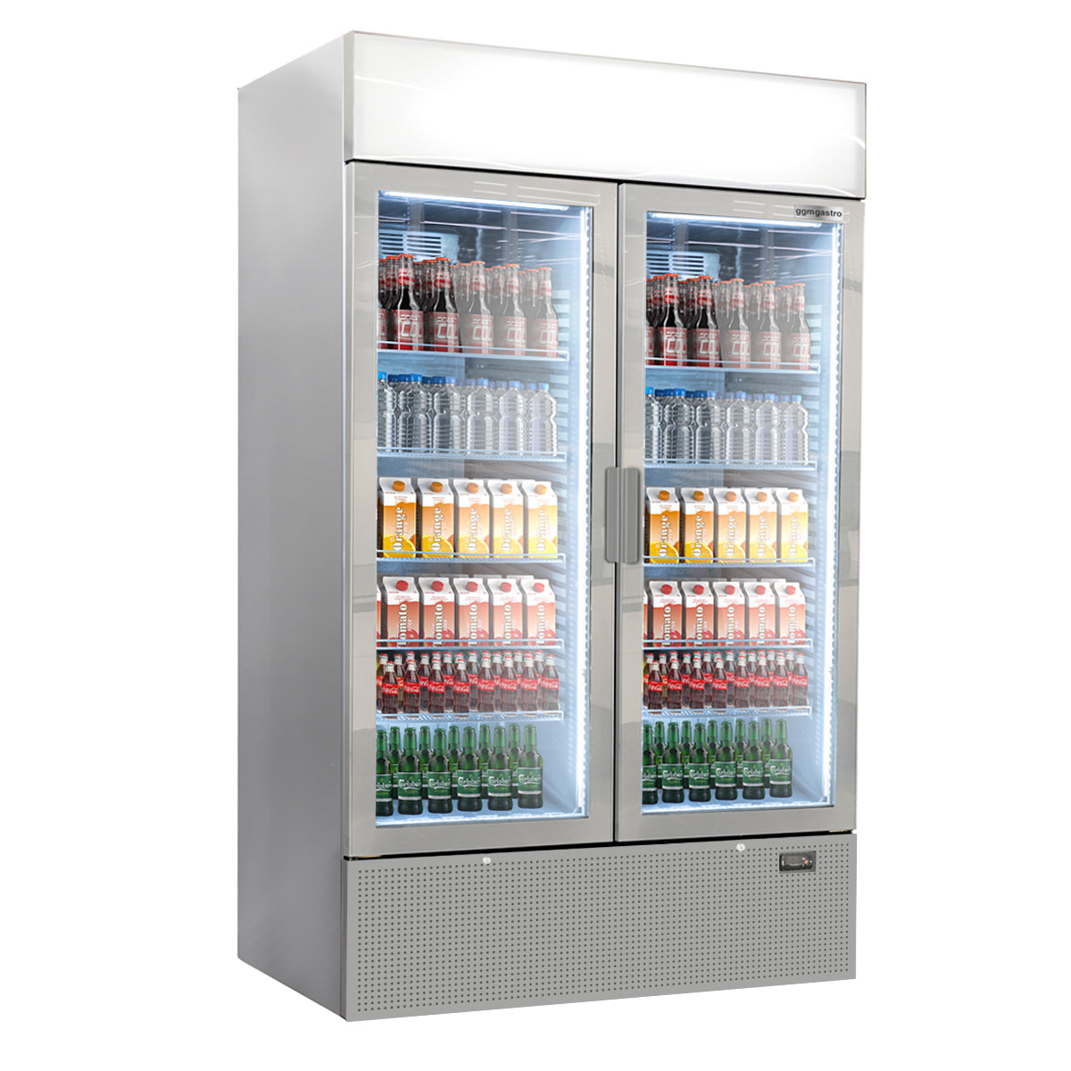 Flaskekøleskab - 1048 liter - Grå