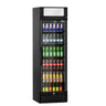 Flaskekøleskab - 347 Liter - rammeløst design - med 1 glasdør & reklamedisplay